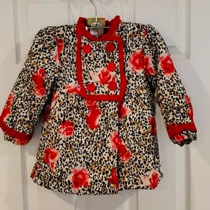 NWOT 2T Peacock with Cap